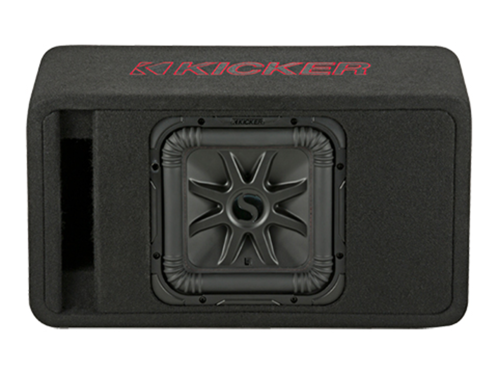 WOOFER SUBWOOFER KICKER DE 10" 500W RMS CAJA VENTILACION CON CARGA L7R