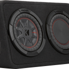 WOOFER COMPRT 8"(20CM) SUBWOOFER IN THIN PROFILE ENCL, 2OHM, ROHS COMPLIANT - 48TCWRT82 KICKER