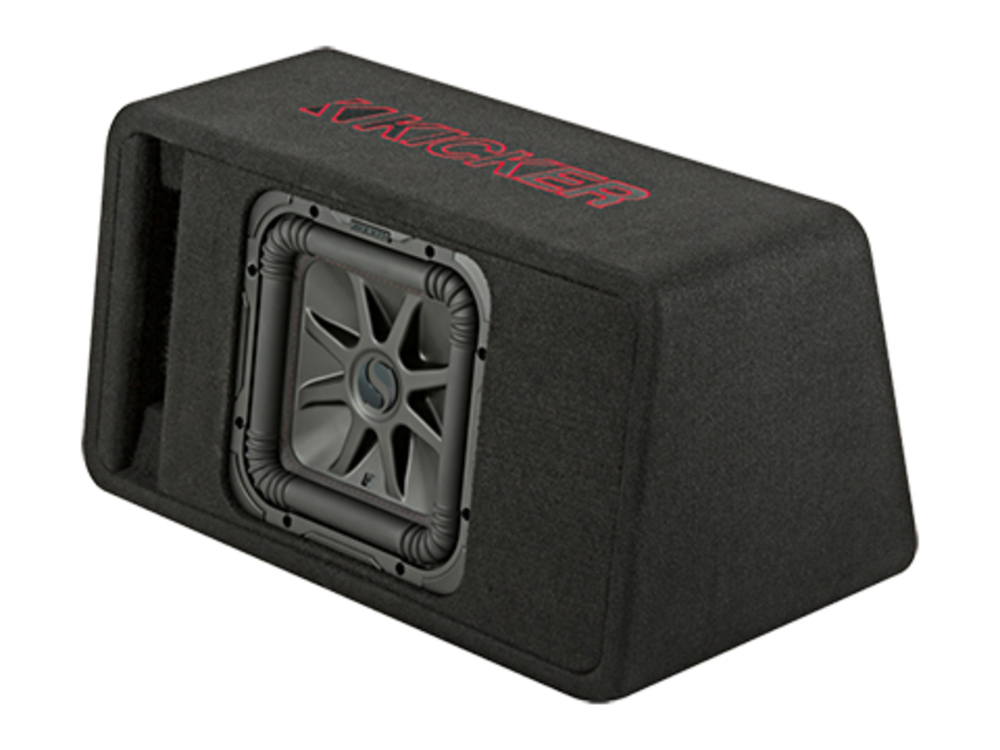 WOOFER SUBWOOFER KICKER DE 10" 500W RMS CAJA VENTILACION CON CARGA L7R