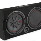 WOOFER TRTP 12INCH 30CM THIN DOWN FIRING SUBWOOFER AND PASSIVE RADIATOR ENCLOSURE 2 OHM ROHS COMPLIANT