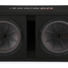COMPR 12"(30CM) DUAL SUBWOOFERS IN VENTED ENCL, 2OHM, ROHS COMPLIANT - 48DCWR122
