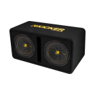 BOCINAS DUAL COMPC 10-INCH (25CM) SUBS IN VENTED ENCLOSURE, 2-OHM, ROHS COMPLIANT KICKER