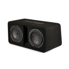 WOOFER COMPR 10"(25CM) DUAL SUBWOOFERS IN VENTED ENCL, 2OHM, ROHS COMPLIANT - 48DCWR102 KICKER